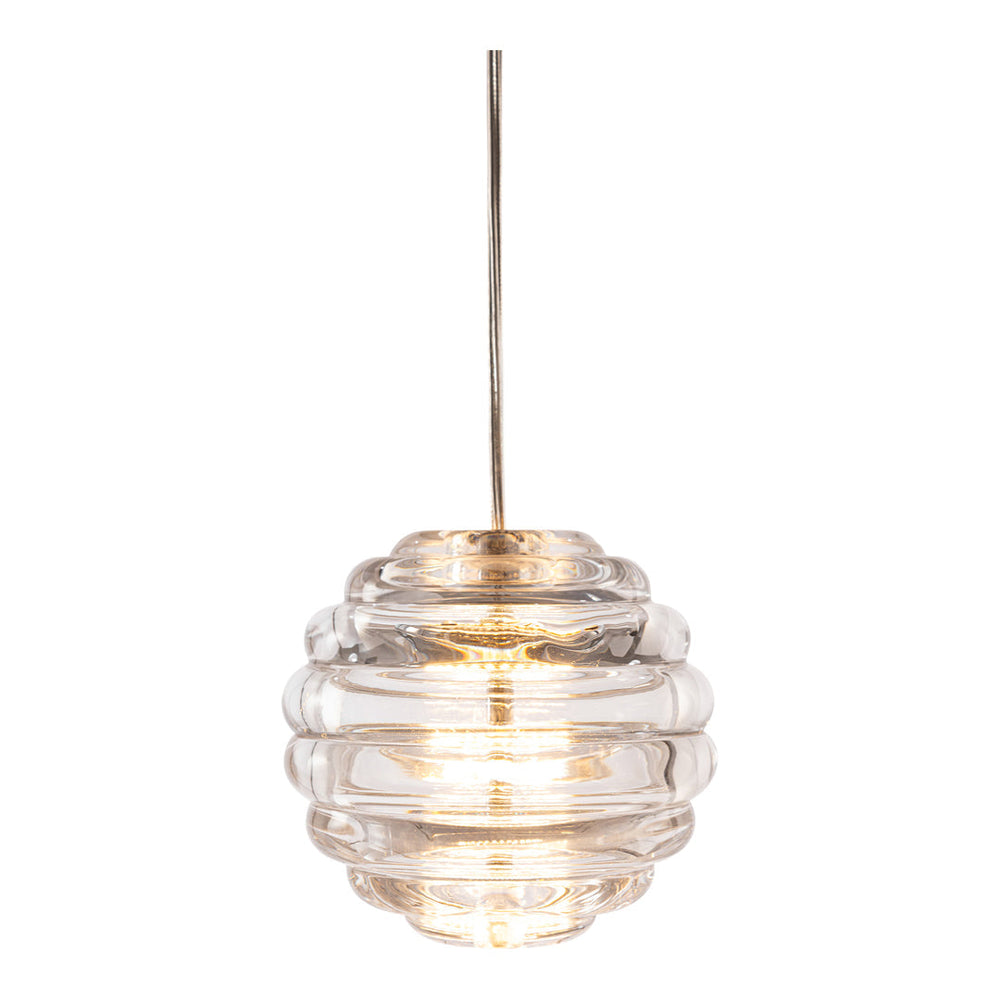 The Molten Press Glass Pendant-Artelux Atelier