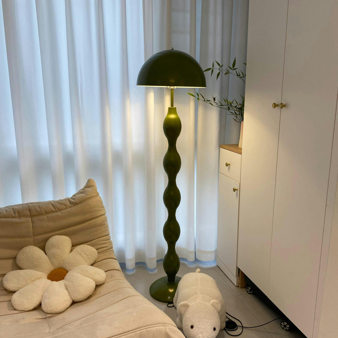 Retro Drop Arc Metal Floor Lamp