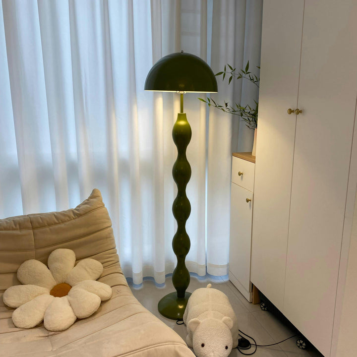 Retro Drop Arc Metal Floor Lamp