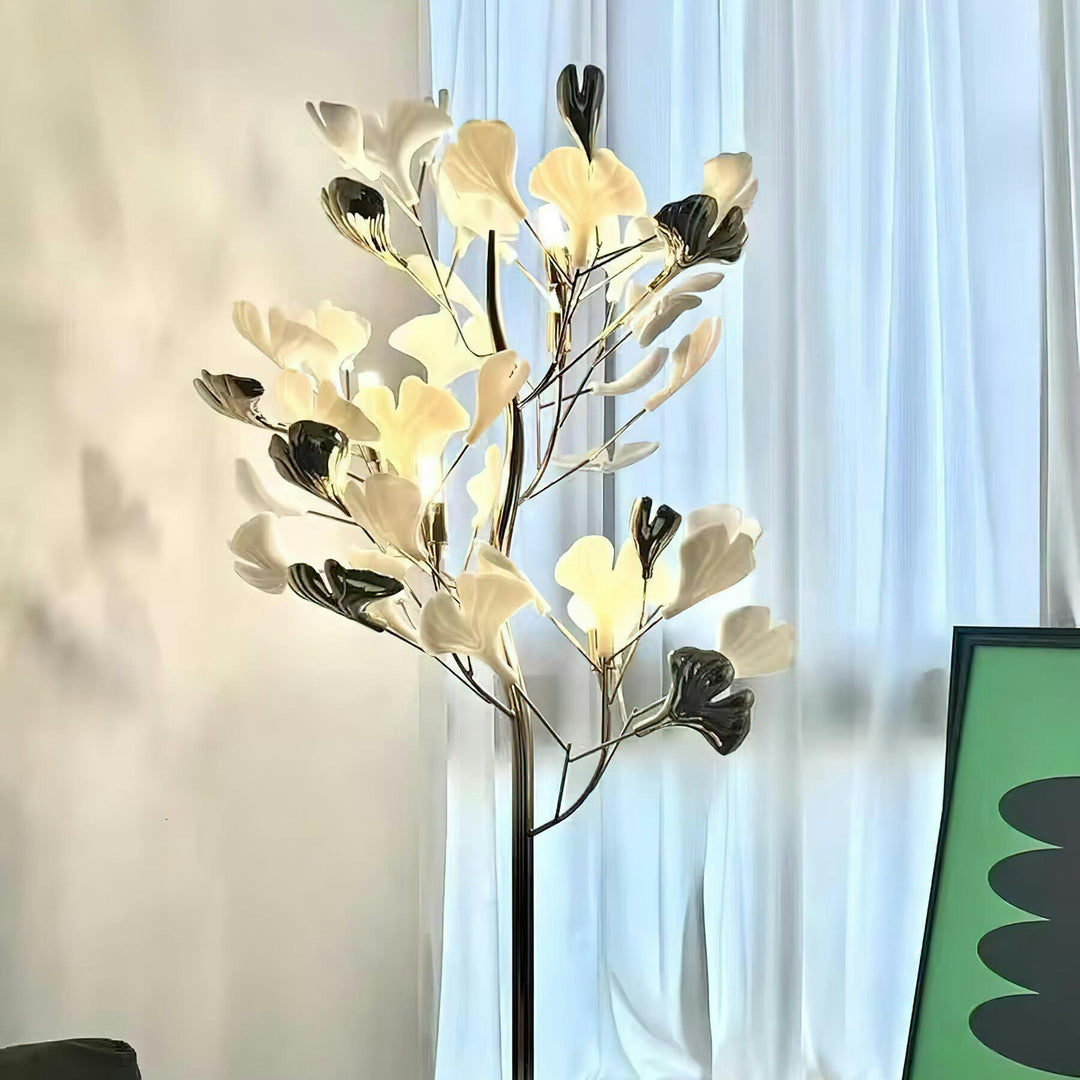 Muse Gingko Leaf Shadow Floor Lamp