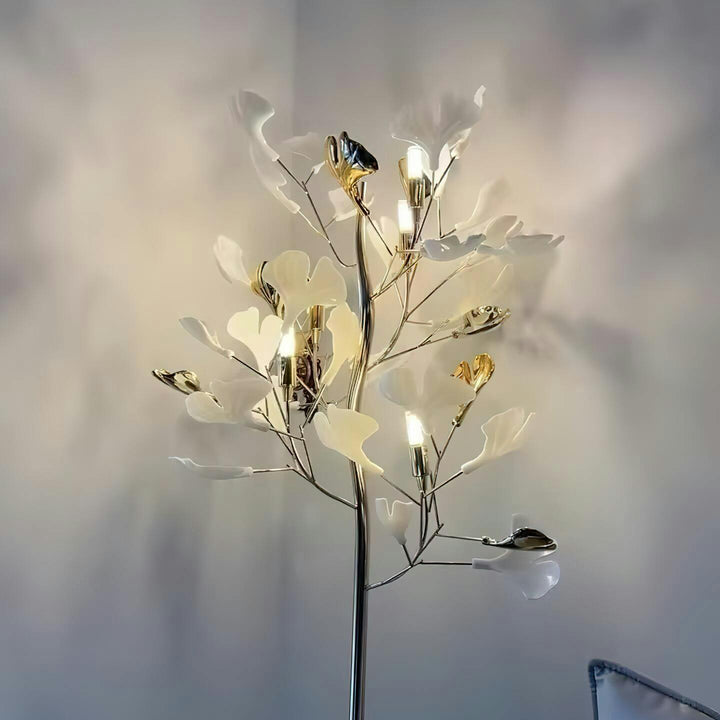 Muse Gingko Leaf Shadow Floor Lamp