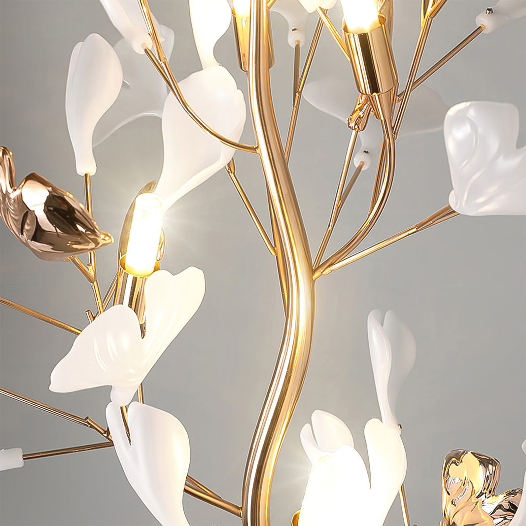 Muse Gingko Leaf Shadow Floor Lamp