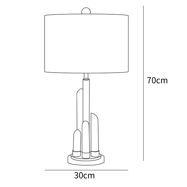 Artelux Orbit Metal Table Lamp