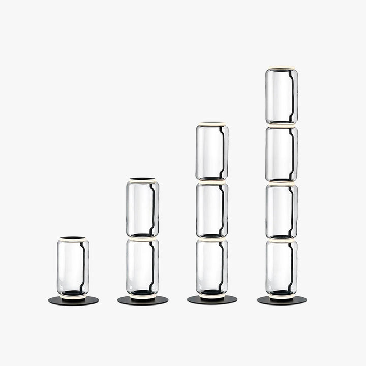 Artelux Bamboo Glass Floor Lamp
