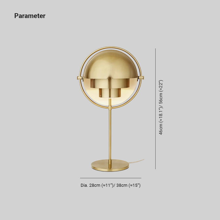 Artelux Deformed Ball Table Lamp