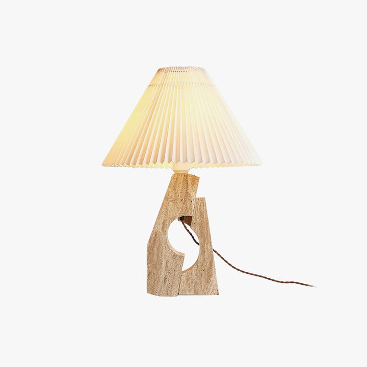 Artelux Stone Pillar Table Lamp