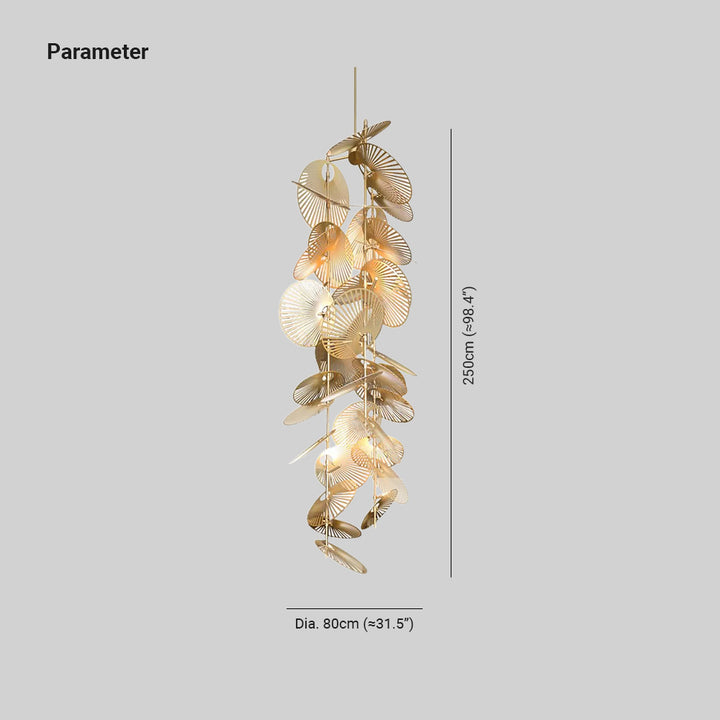 Artelux Leaf Canopy Chandelier
