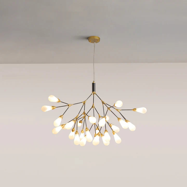 Muse Modern Sputnik Brass Chandelier