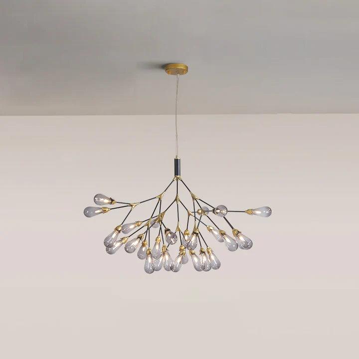 Muse Modern Sputnik Brass Chandelier