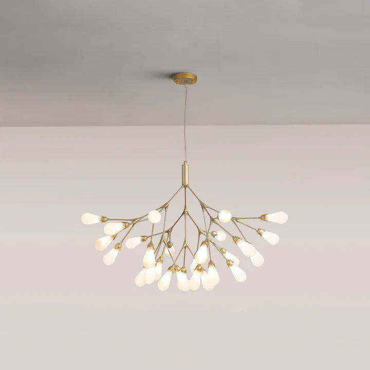 Muse Modern Sputnik Brass Chandelier