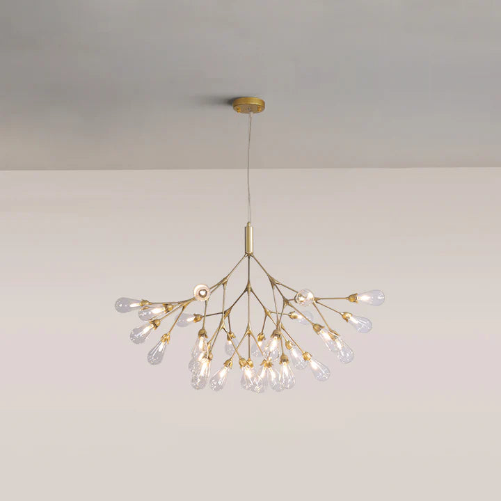 Muse Modern Sputnik Brass Chandelier