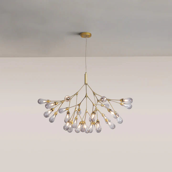 Muse Modern Sputnik Brass Chandelier