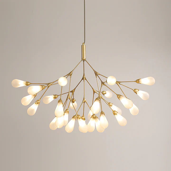 Muse Modern Sputnik Brass Chandelier