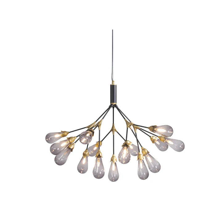Muse Modern Sputnik Brass Chandelier