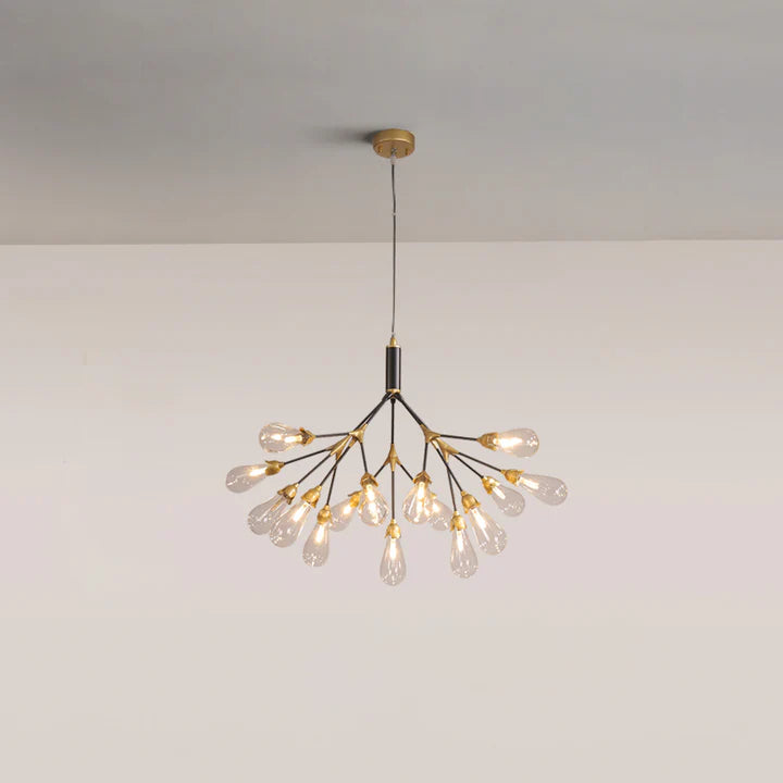 Muse Modern Sputnik Brass Chandelier