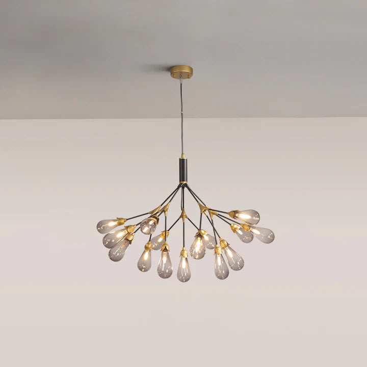 Muse Modern Sputnik Brass Chandelier