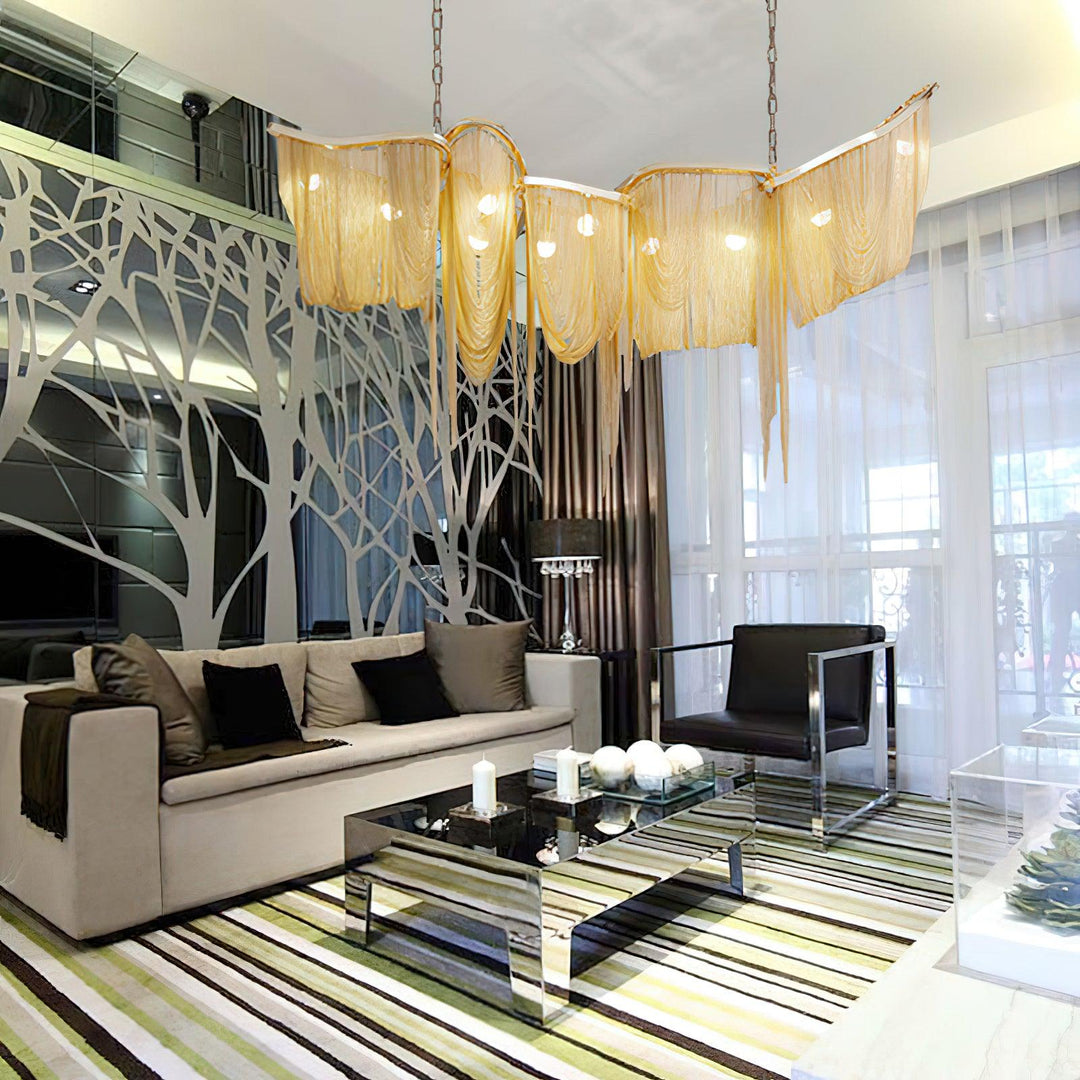 Ark Tassel Chandelier-Artelux Atelier