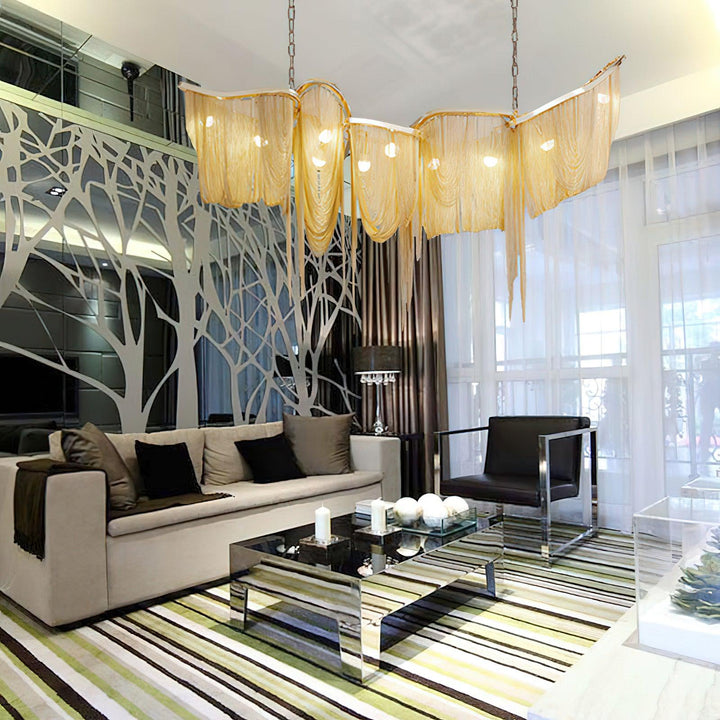 Ark Tassel Chandelier-Artelux Atelier