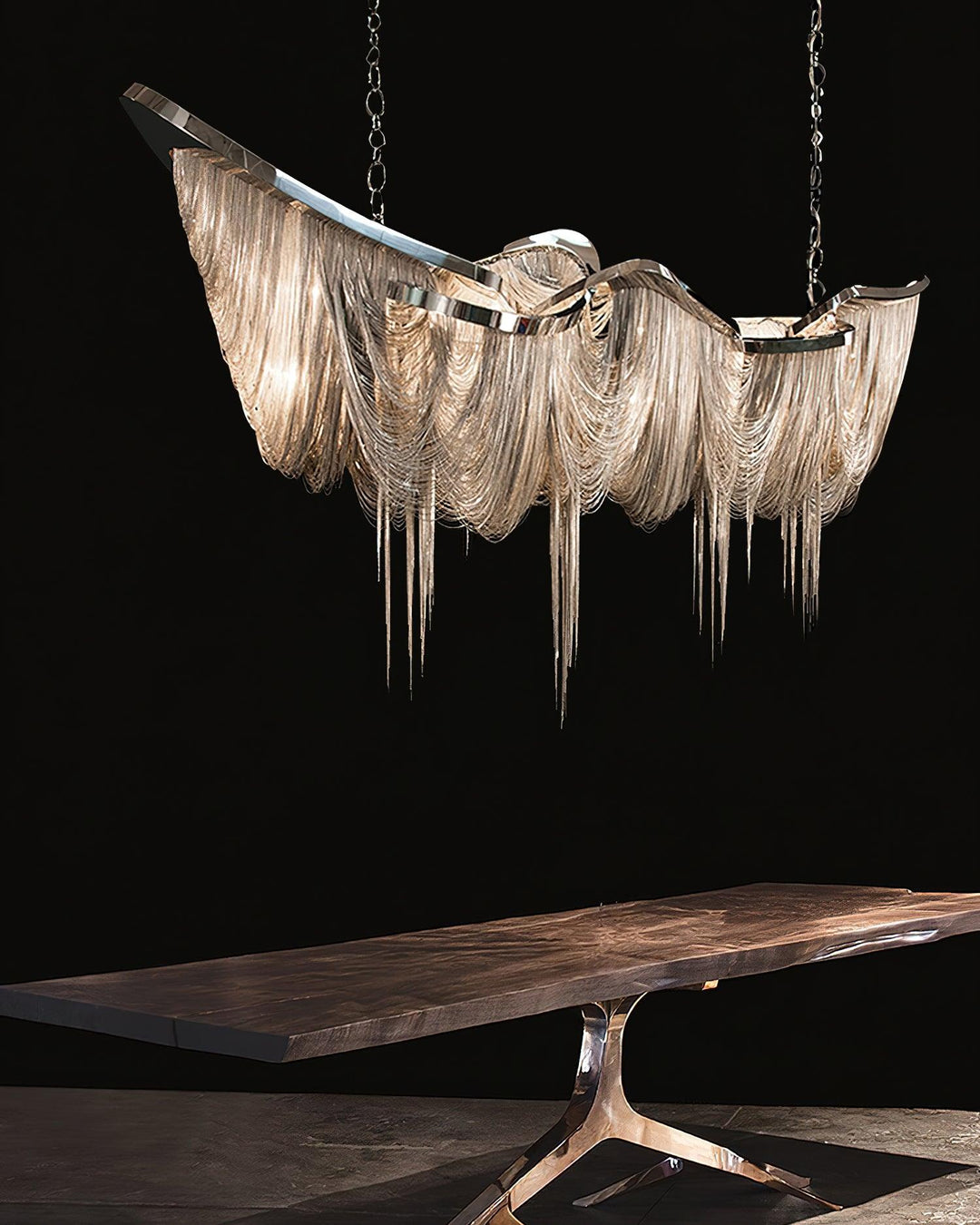 Ark Tassel Chandelier-Artelux Atelier