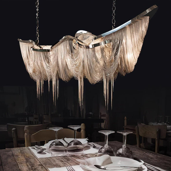 Ark Tassel Chandelier-Artelux Atelier