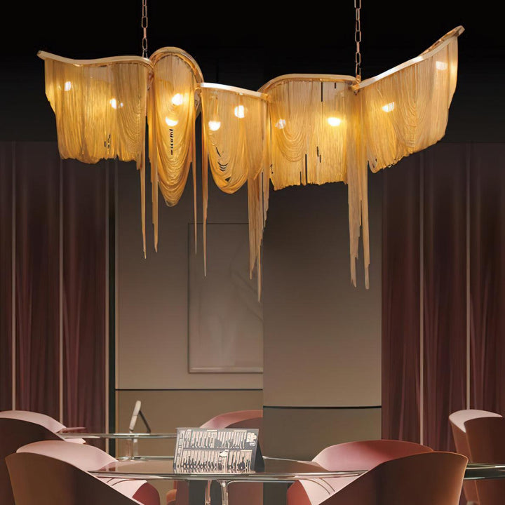 Ark Tassel Chandelier-Artelux Atelier
