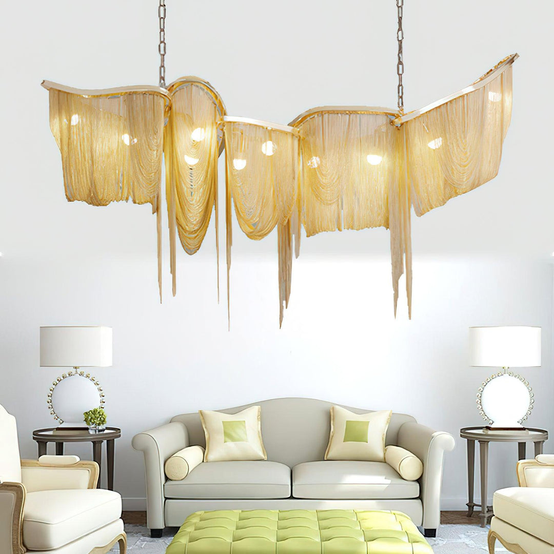 Ark Tassel Chandelier-Artelux Atelier