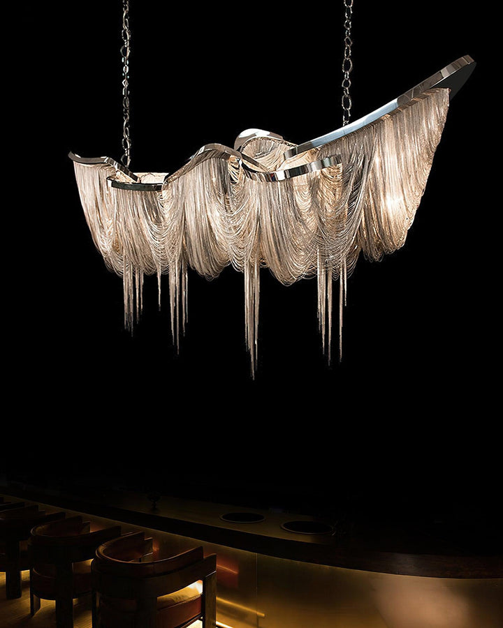 Ark Tassel Chandelier-Artelux Atelier