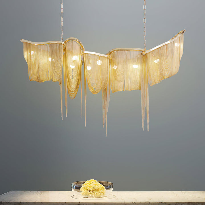 Ark Tassel Chandelier-Artelux Atelier