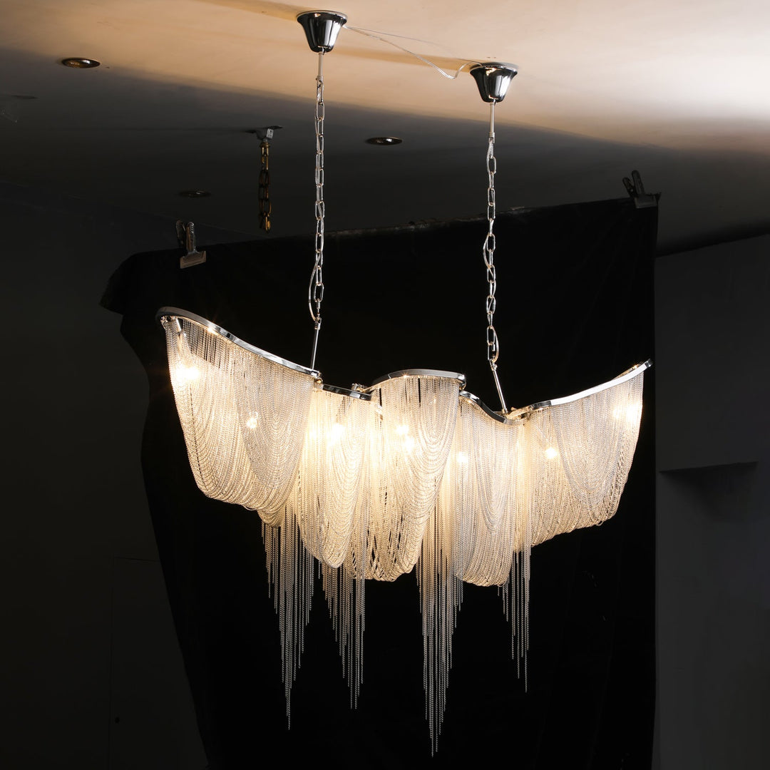 Ark Tassel Chandelier-Artelux Atelier