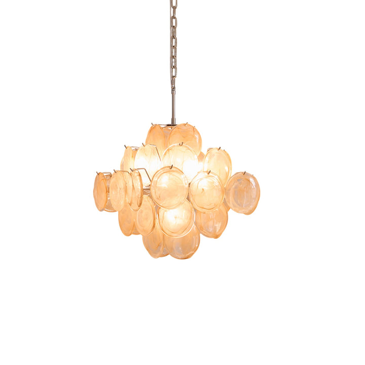 Aurelia Apricot Murano Glass Chandelier-Artelux Atelier