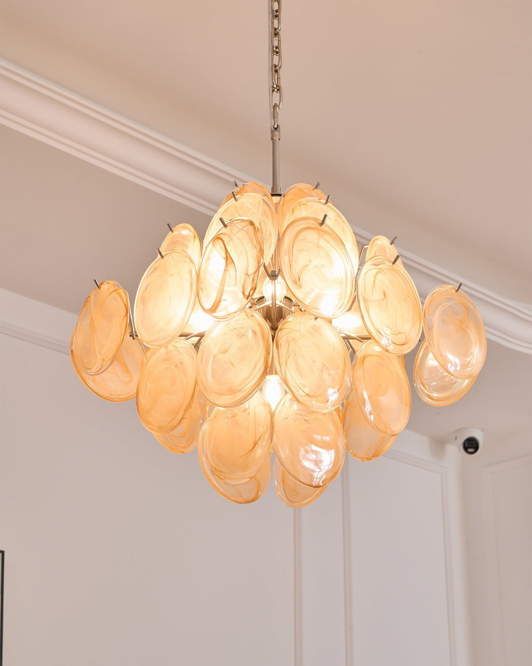 Aurelia Apricot Murano Glass Chandelier-Artelux Atelier