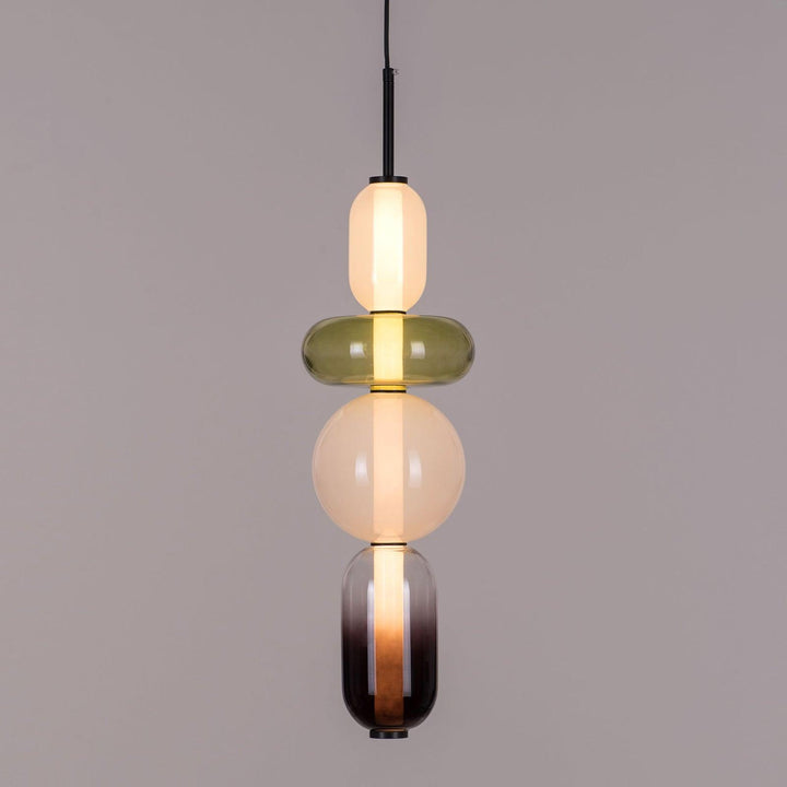 Amber Drop Glass Pendant Light-Artelux Atelier