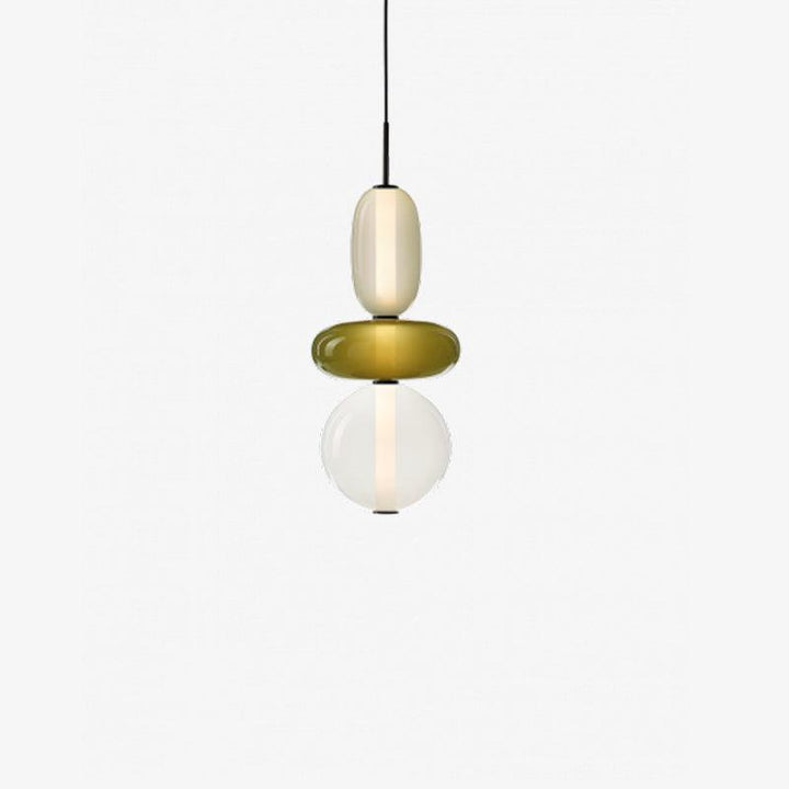 Amber Drop Glass Pendant Light-Artelux Atelier