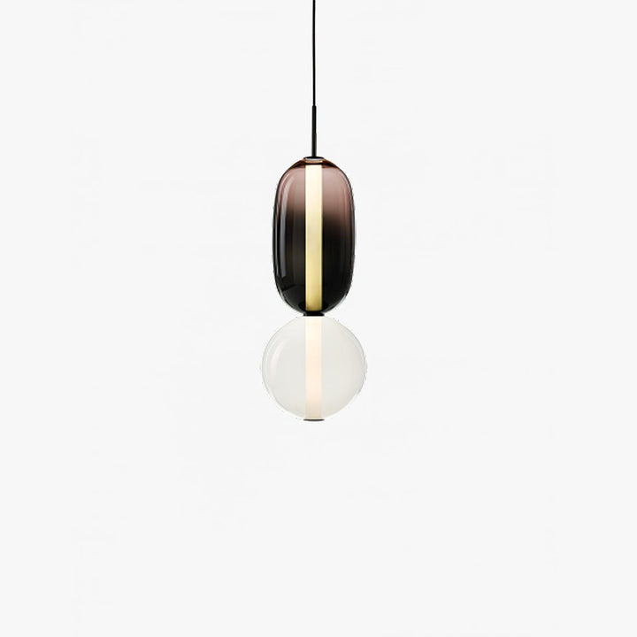 Amber Drop Glass Pendant Light-Artelux Atelier
