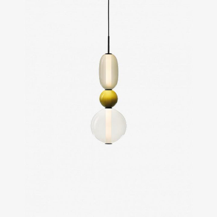 Amber Drop Glass Pendant Light-Artelux Atelier