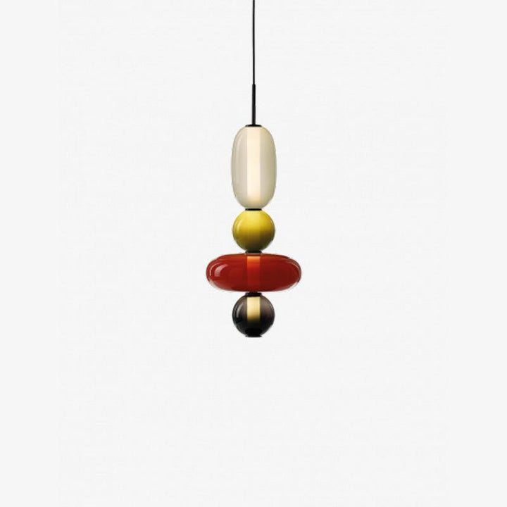 Amber Drop Glass Pendant Light-Artelux Atelier