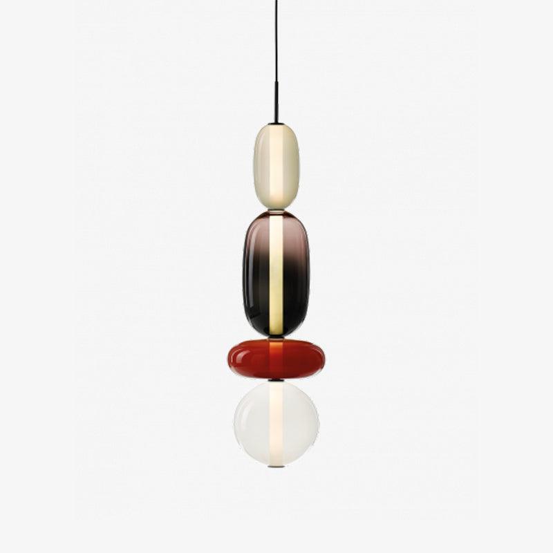 Amber Drop Glass Pendant Light-Artelux Atelier