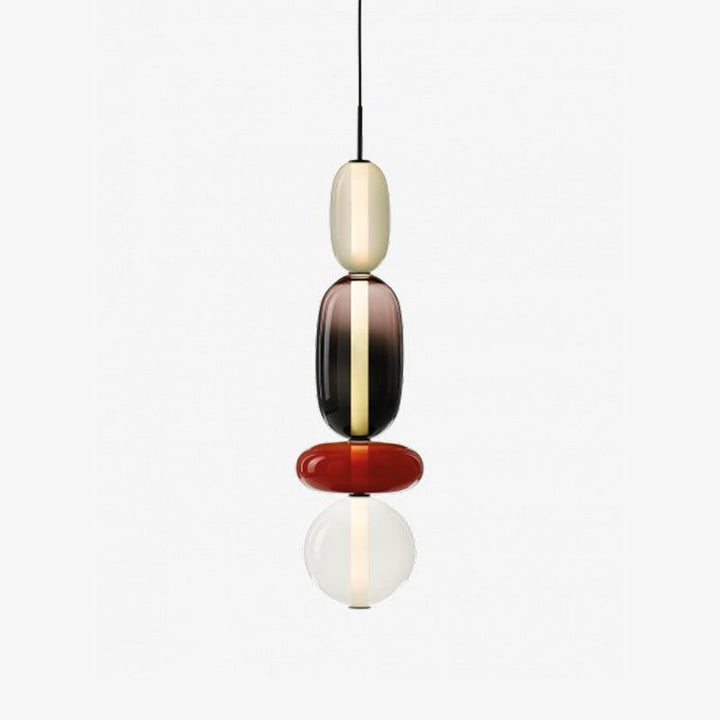 Amber Drop Glass Pendant Light-Artelux Atelier
