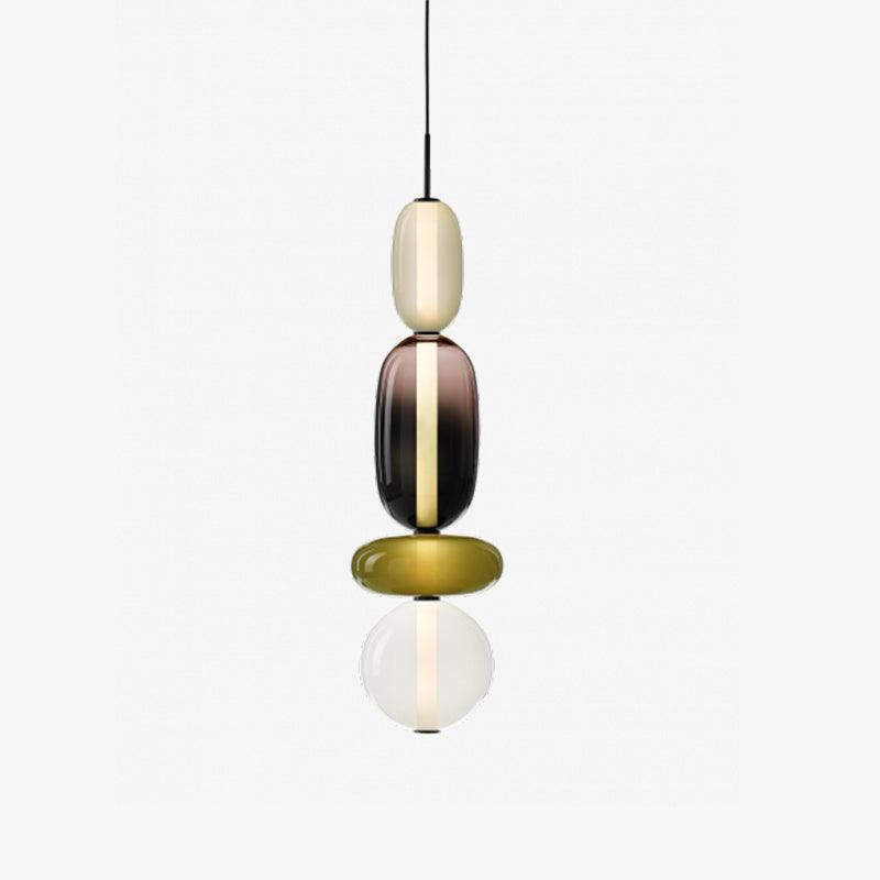 Amber Drop Glass Pendant Light-Artelux Atelier