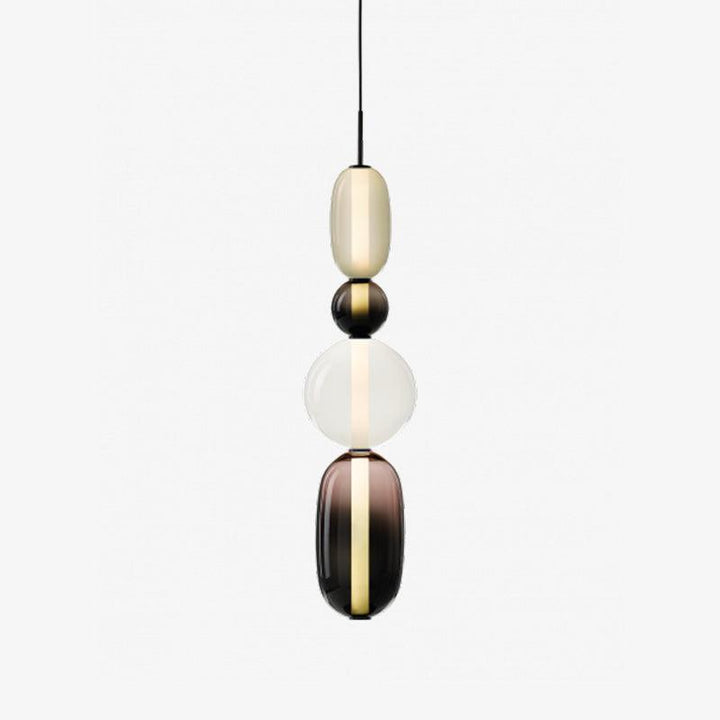 Amber Drop Glass Pendant Light-Artelux Atelier