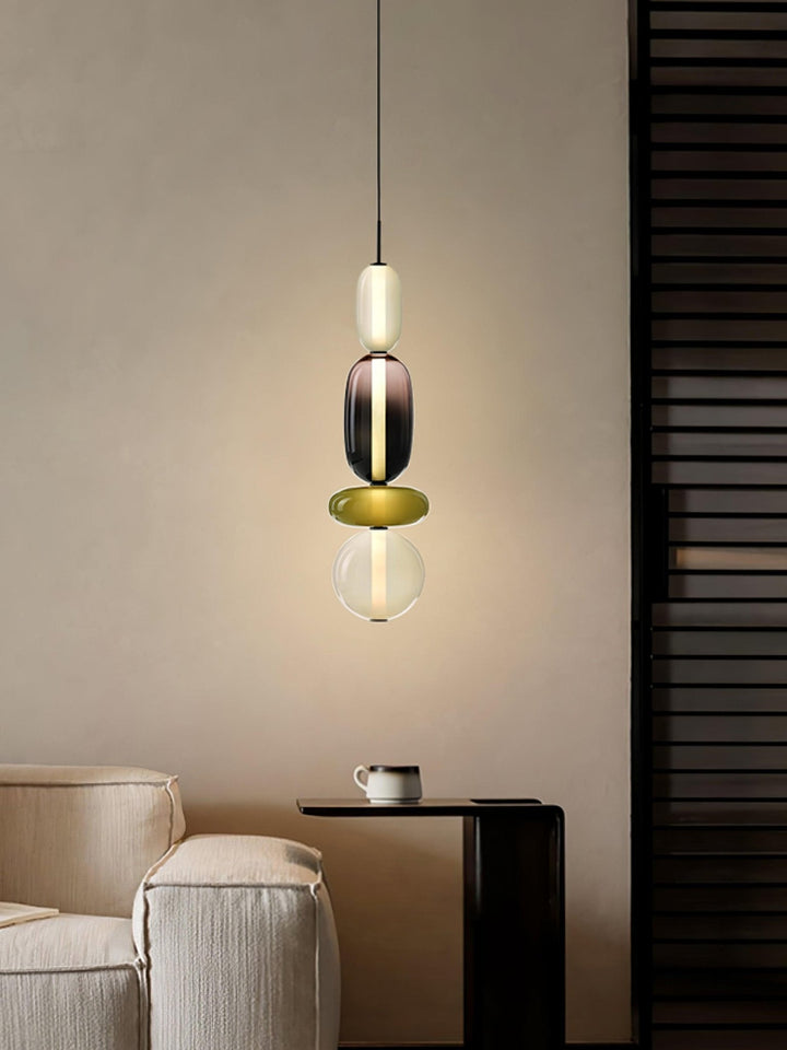 Amber Drop Glass Pendant Light-Artelux Atelier