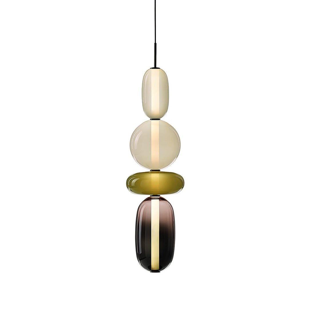 Amber Drop Glass Pendant Light-Artelux Atelier