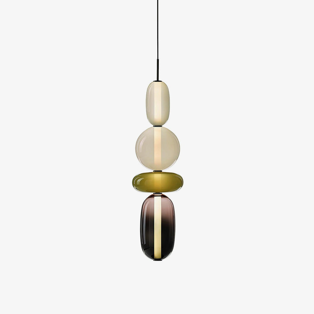 Amber Drop Glass Pendant Light-Artelux Atelier