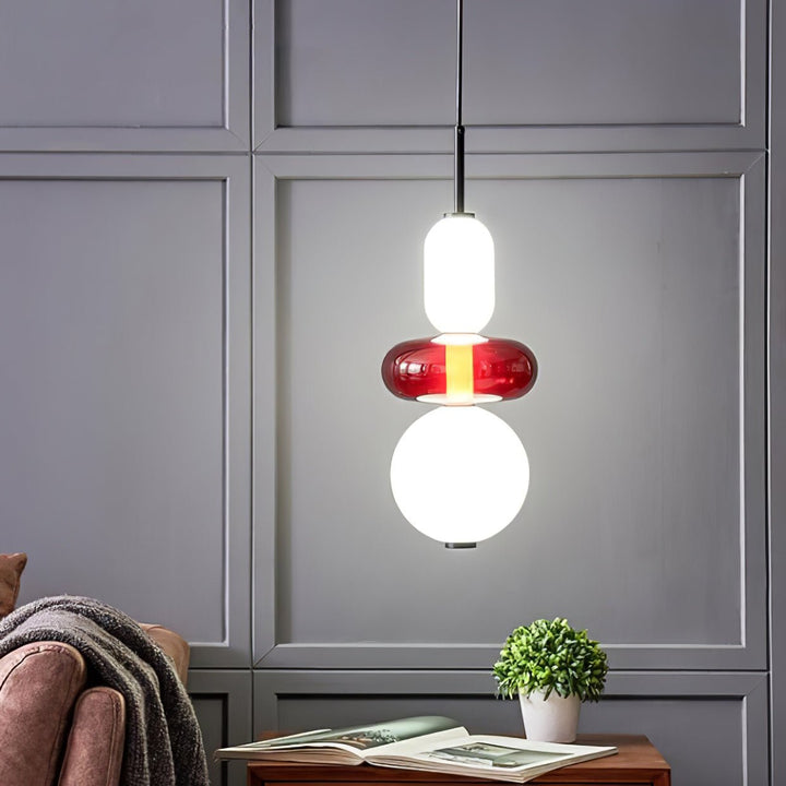Amber Drop Glass Pendant Light-Artelux Atelier