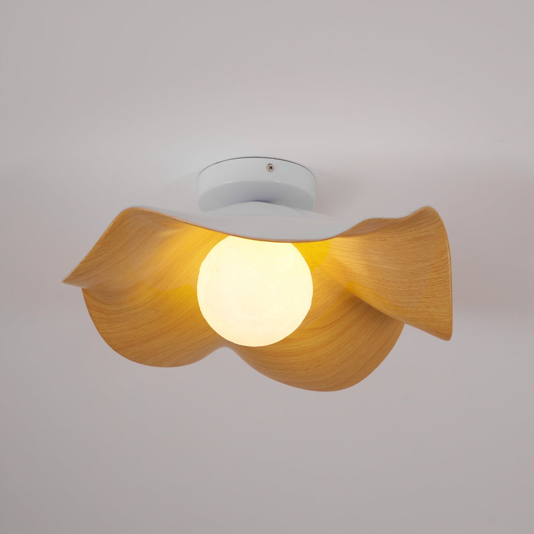 Artelux Casia Wood-Resin Ceiling Light