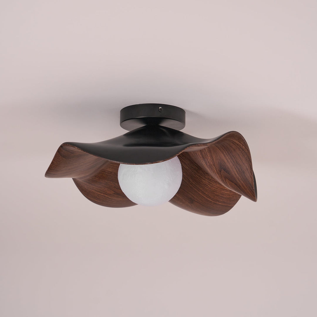 Artelux Casia Wood-Resin Ceiling Light