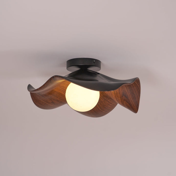 Artelux Casia Wood-Resin Ceiling Light