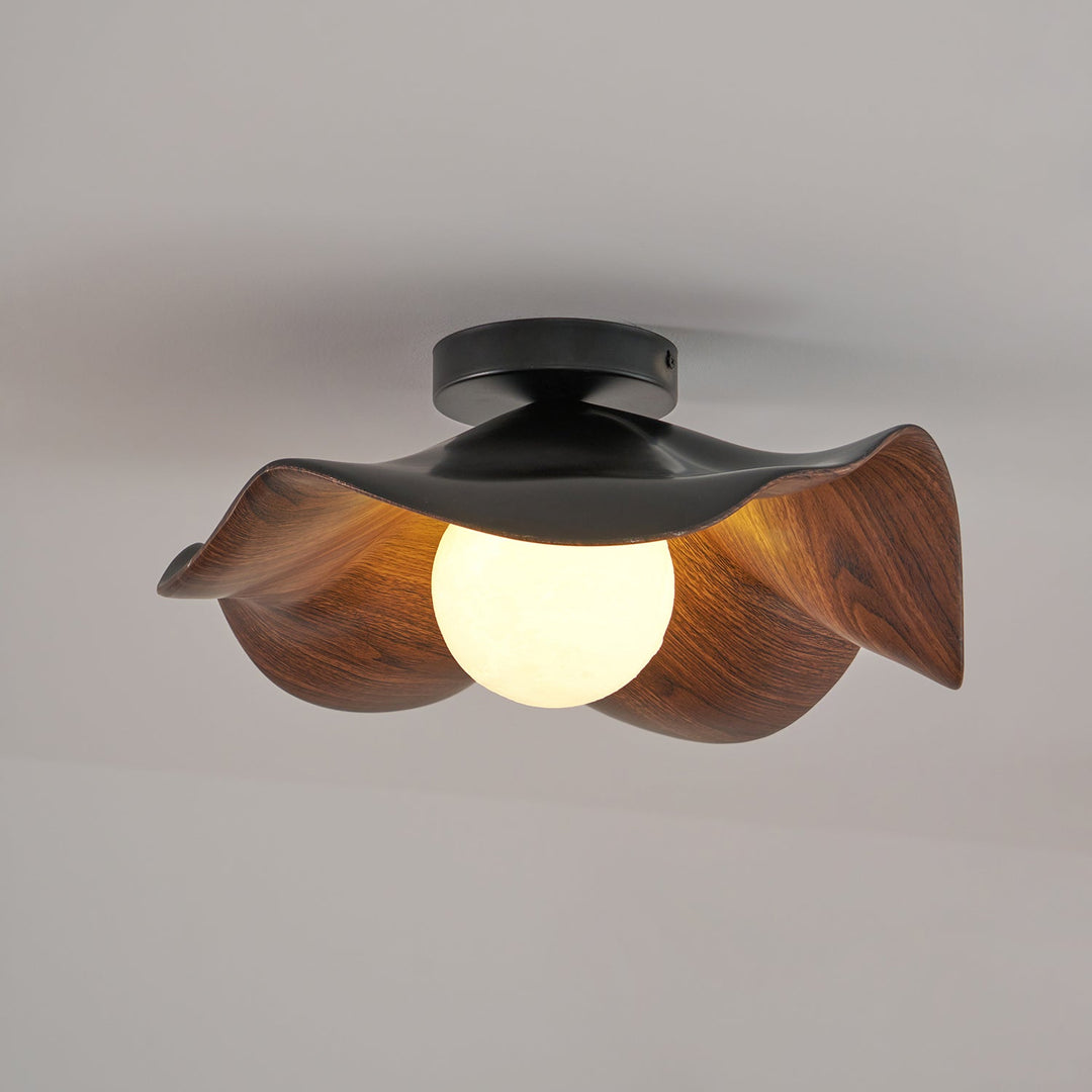 Artelux Casia Wood-Resin Ceiling Light