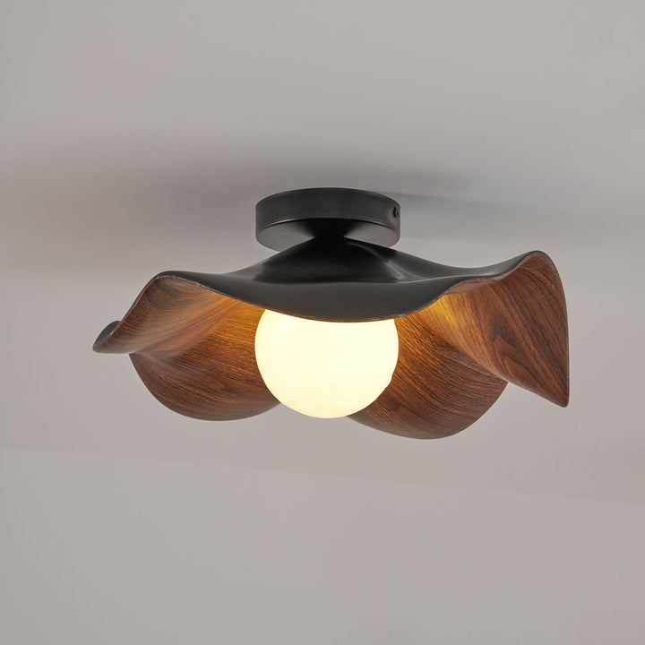 Artelux Casia Wood-Resin Ceiling Light