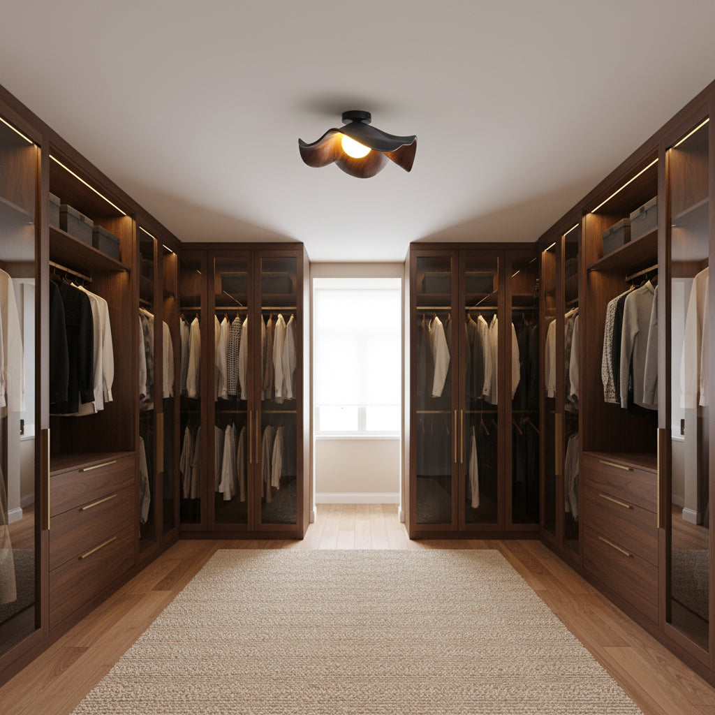 Artelux Casia Wood-Resin Ceiling Light